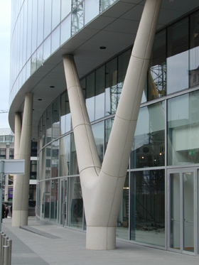 GRC on No 1 Spinningfields Manchester GRC on No 1 Spinningfields Manchester