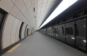 Lindner LinCrete panels on Crossrail Lindner LinCrete panels on Crossrail